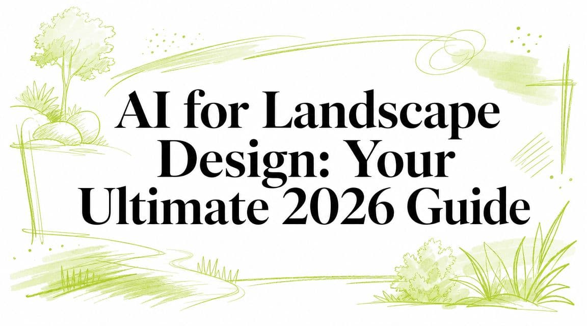 AI for Landscape Design: Your Ultimate 2026 Guide