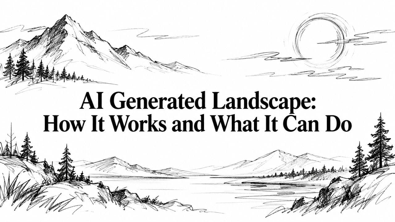 AI Generated Landscape: How It Works and What It Can Do