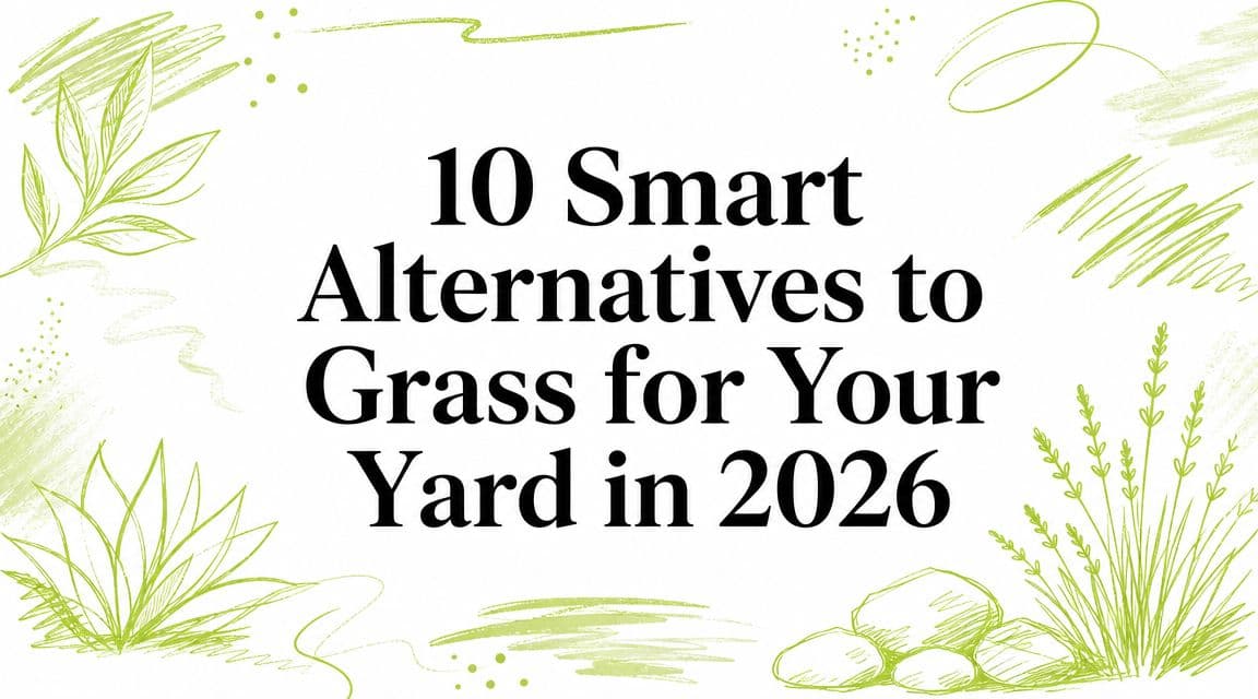 10 Smart Alternatives to Grass for Your Yard in 2026