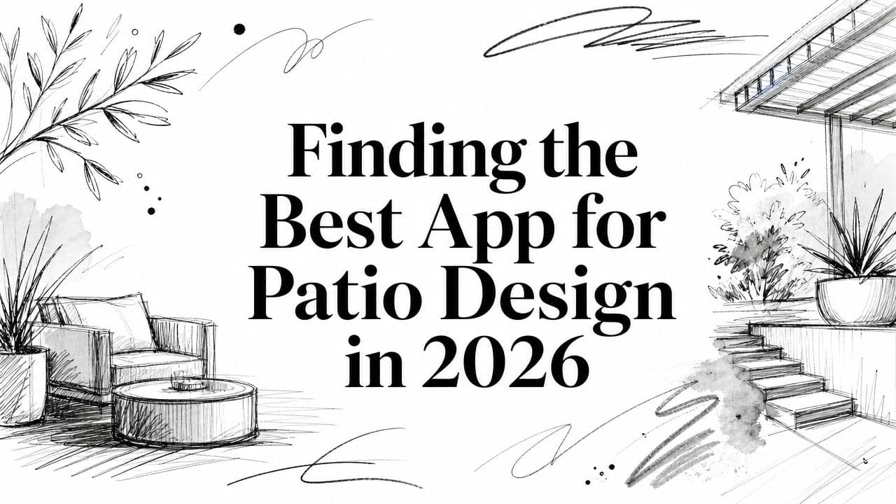 Finding the Best App for Patio Design in 2026