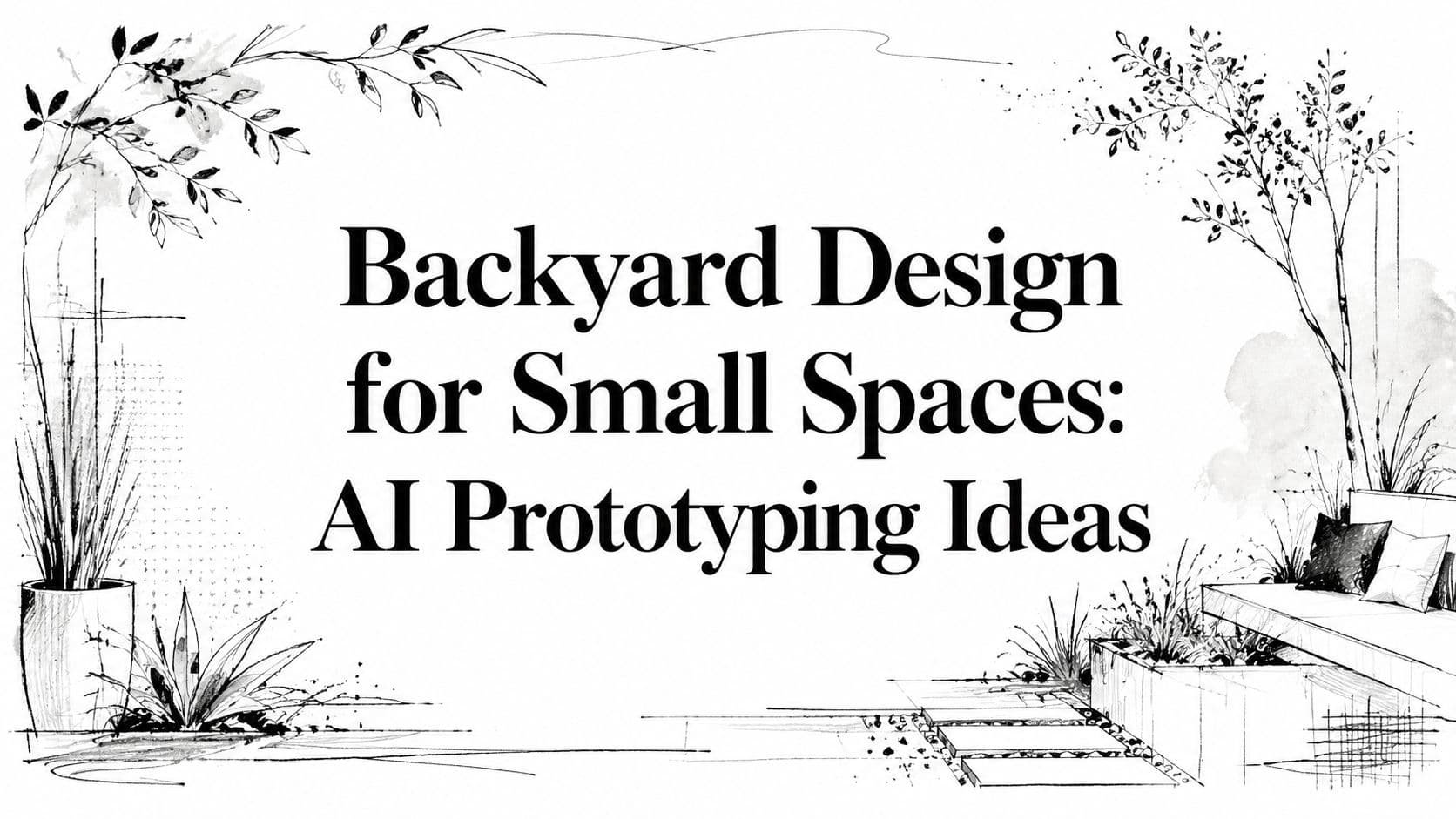 Backyard Design for Small Spaces: AI Prototyping Ideas