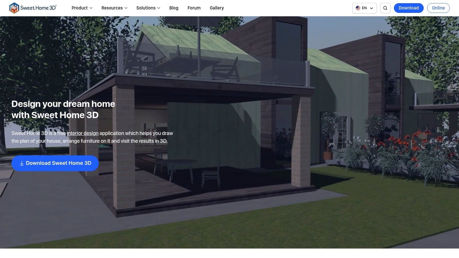 Sweet Home 3D (desktop + web)