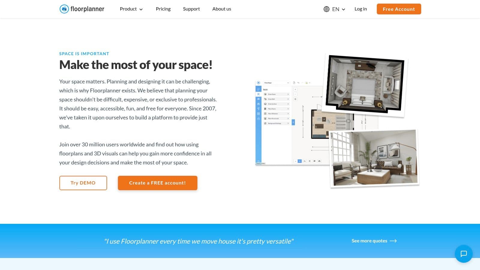 Floorplanner (personal/free)