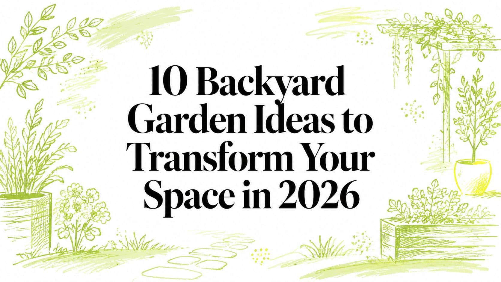 10 Backyard Garden Ideas to Transform Your Space in 2026