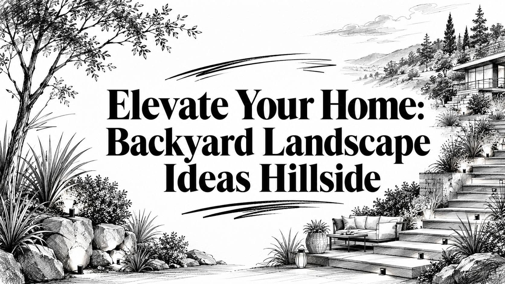 Elevate Your Home: Backyard Landscape Ideas Hillside