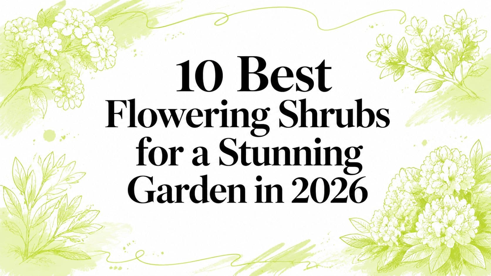10 Best Flowering Shrubs for a Stunning Garden in 2026