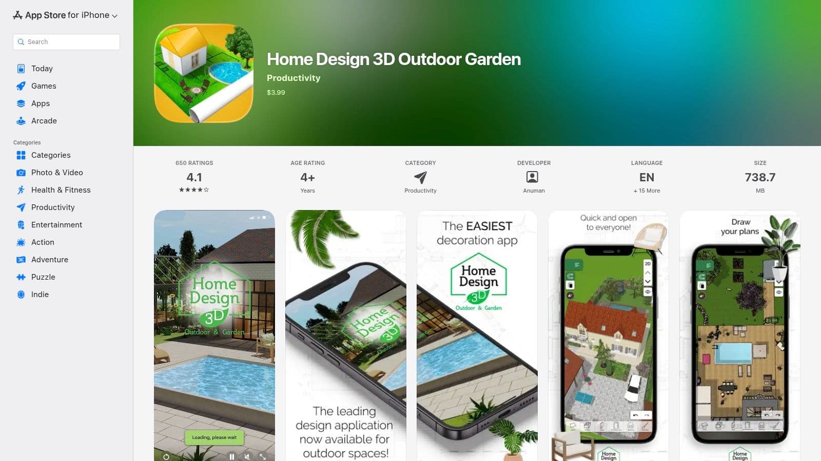 Home Design 3D Outdoor & Garden