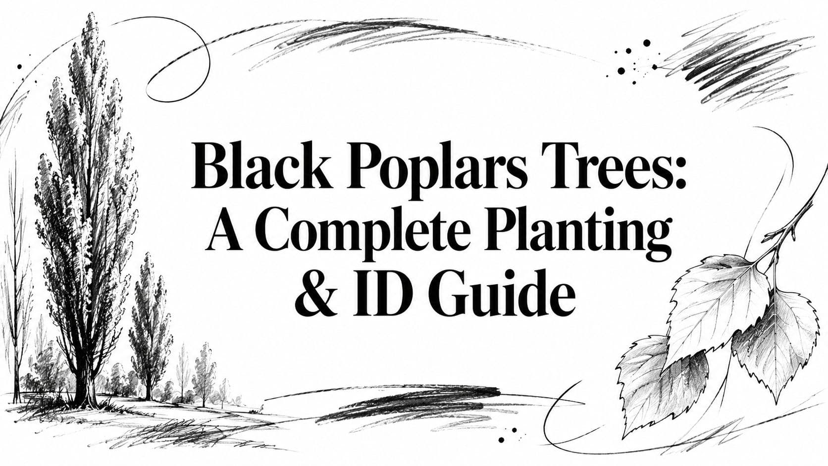 Black Poplars Trees: A Complete Planting & ID Guide