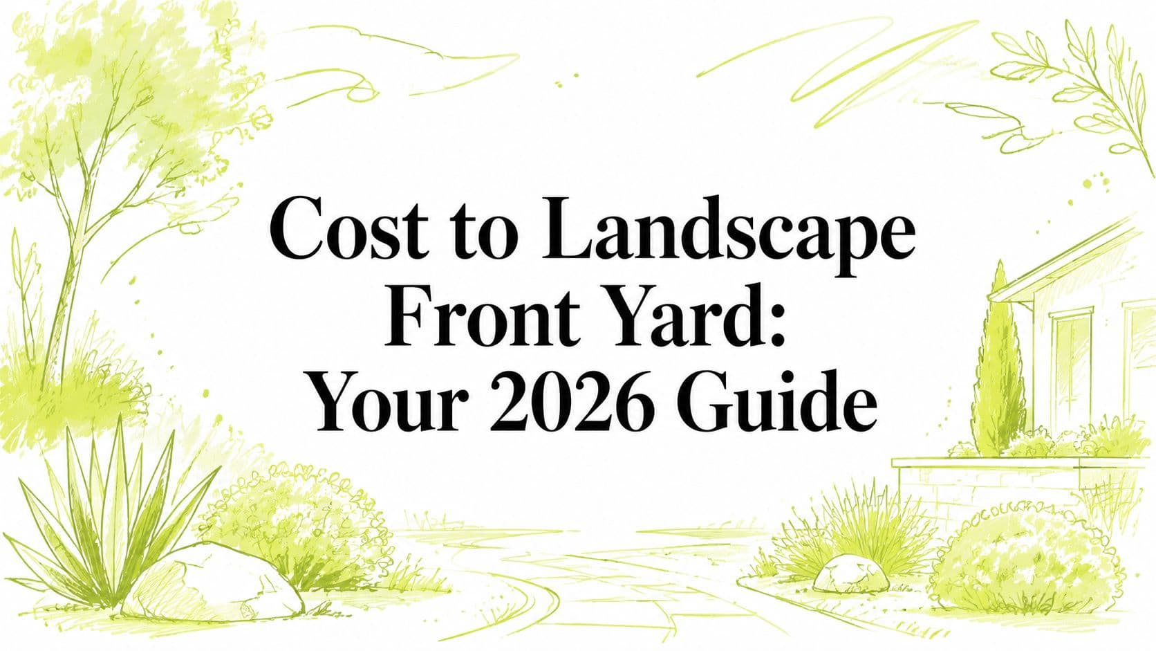 Cost to Landscape Front Yard: Your 2026 Guide