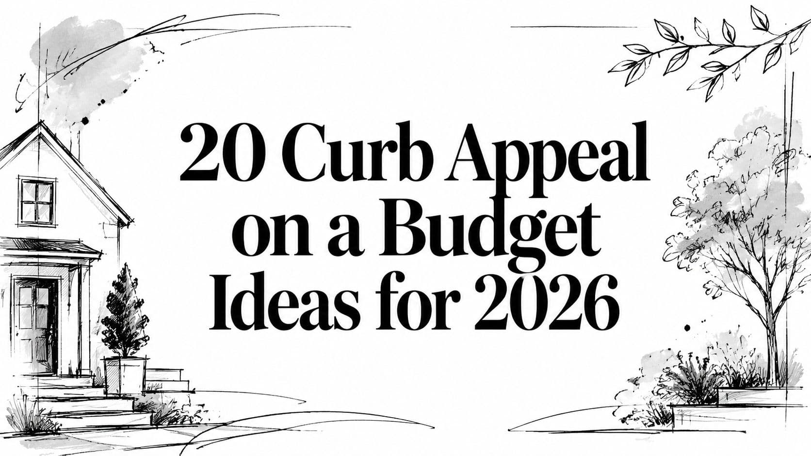 20 Curb Appeal on a Budget Ideas for 2026