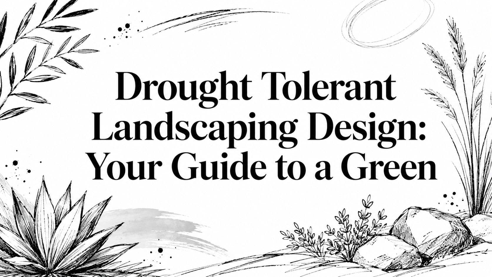 Drought Tolerant Landscaping Design: Your Guide to a Green