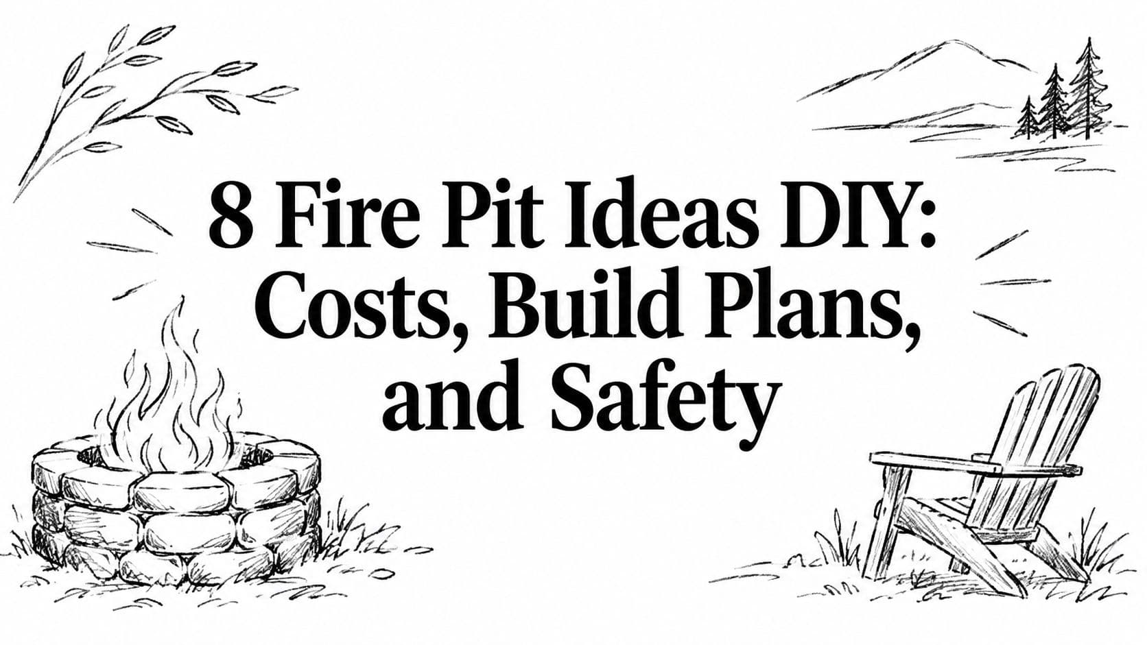 8 Fire Pit Ideas DIY: Costs, Build Plans, and Safety