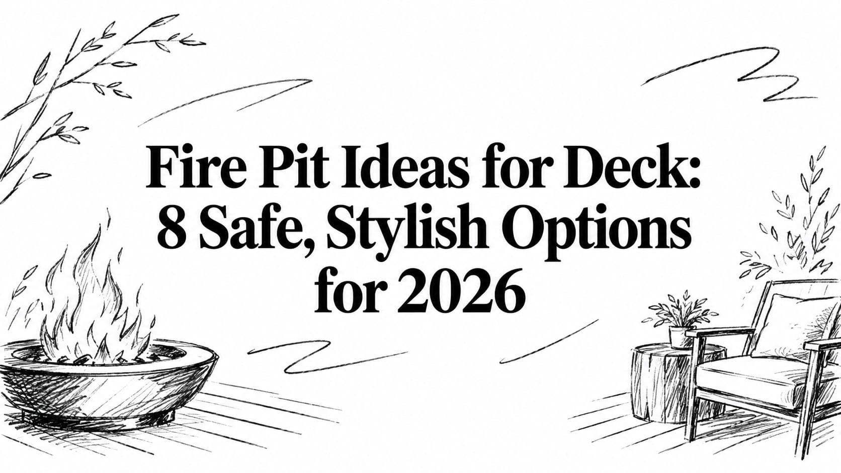 Fire Pit Ideas for Deck: 8 Safe, Stylish Options for 2026