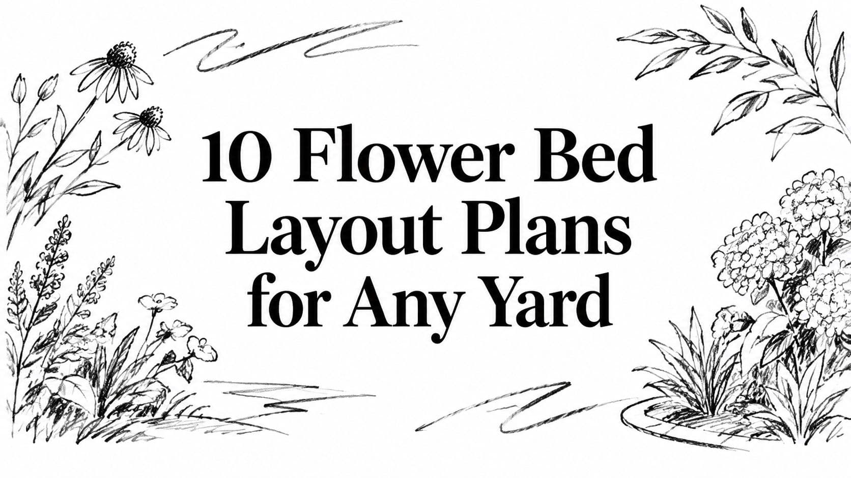 10 Flower Bed Layout Plans for Any Yard