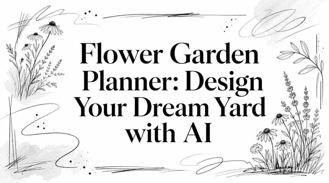 Flower Garden Planner: Design Your Dream Yard with AI