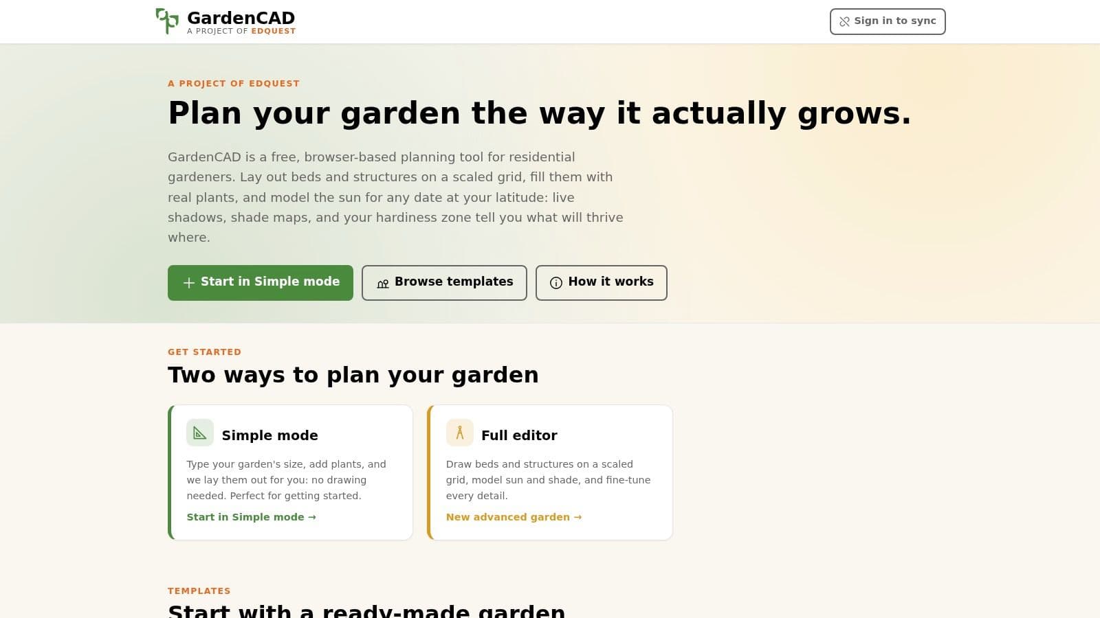 Native Garden Planner