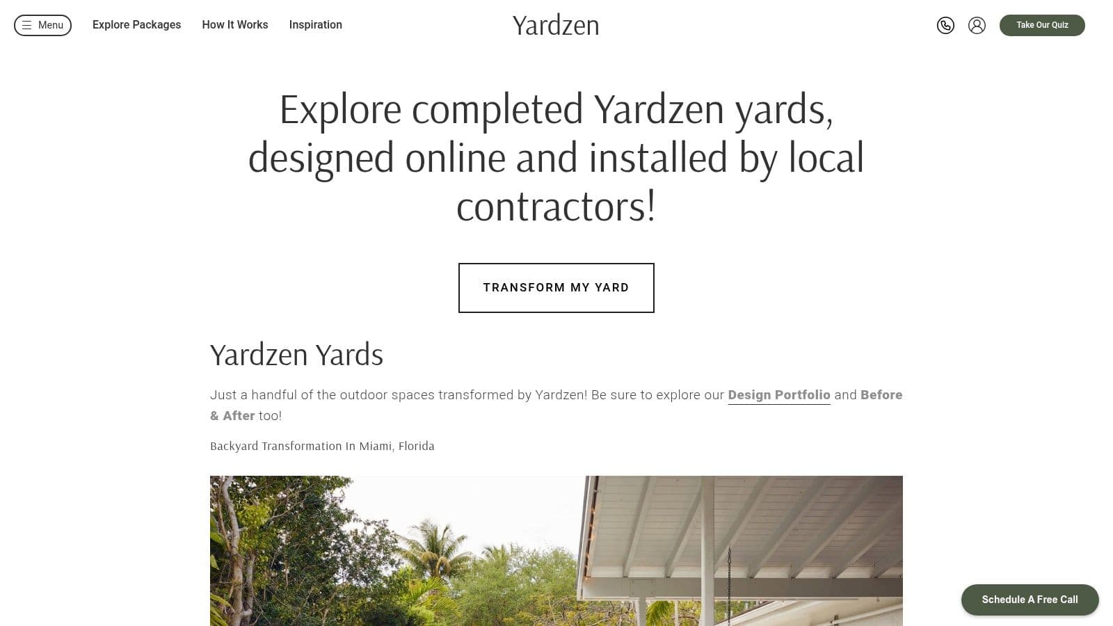Yardzen – Finished Yards and Before/After Portfolio