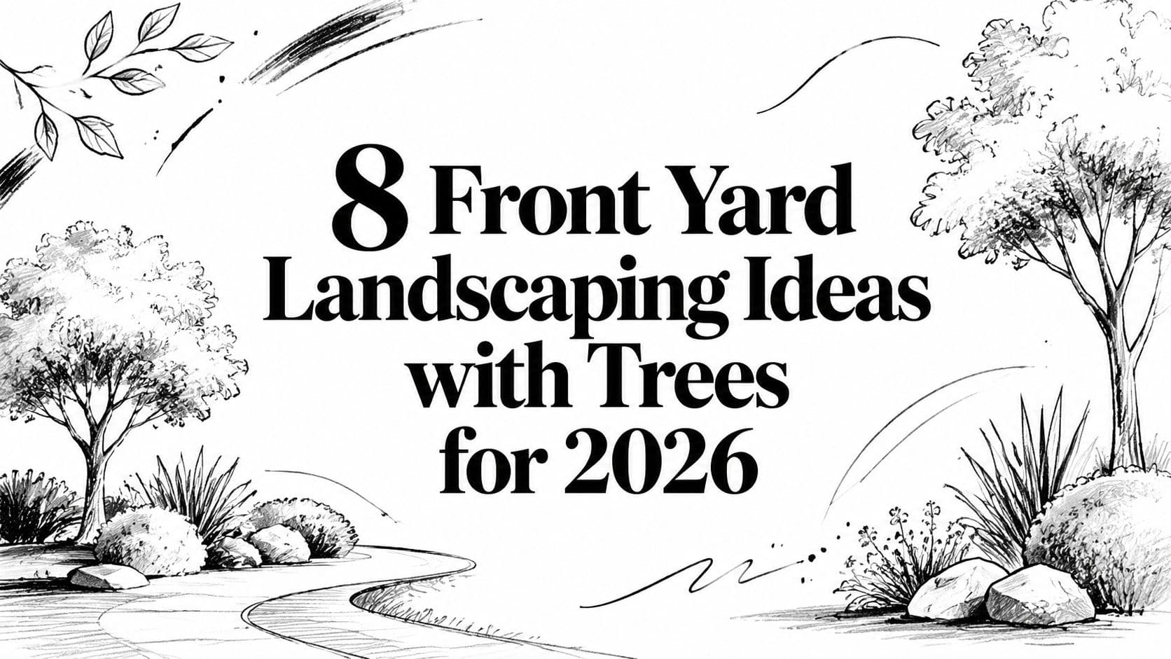 8 Front Yard Landscaping Ideas with Trees for 2026