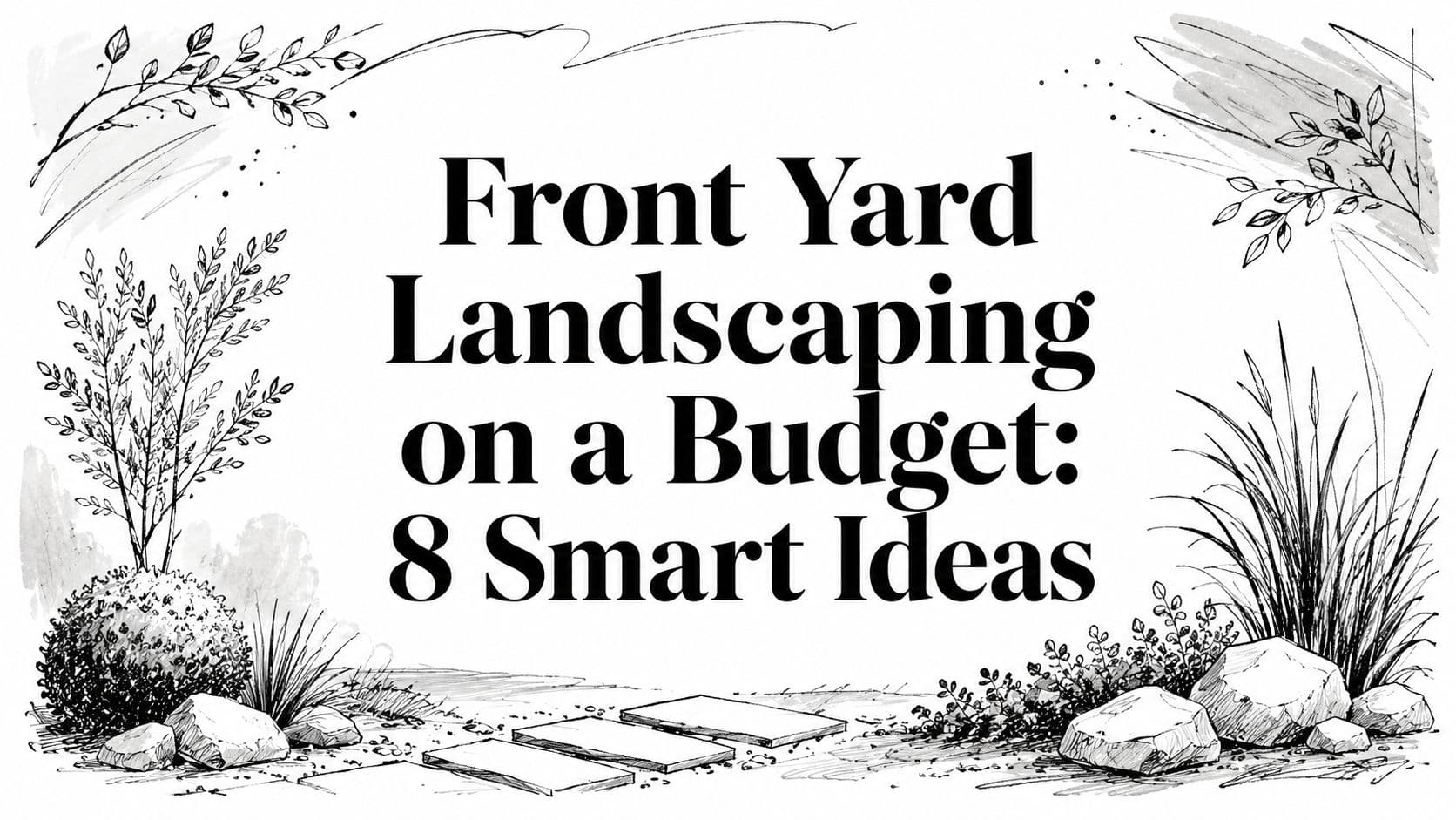 Front Yard Landscaping on a Budget: 8 Smart Ideas