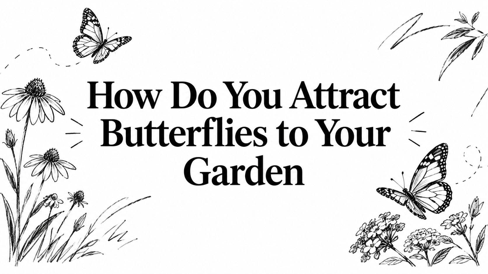 How Do You Attract Butterflies to Your Garden