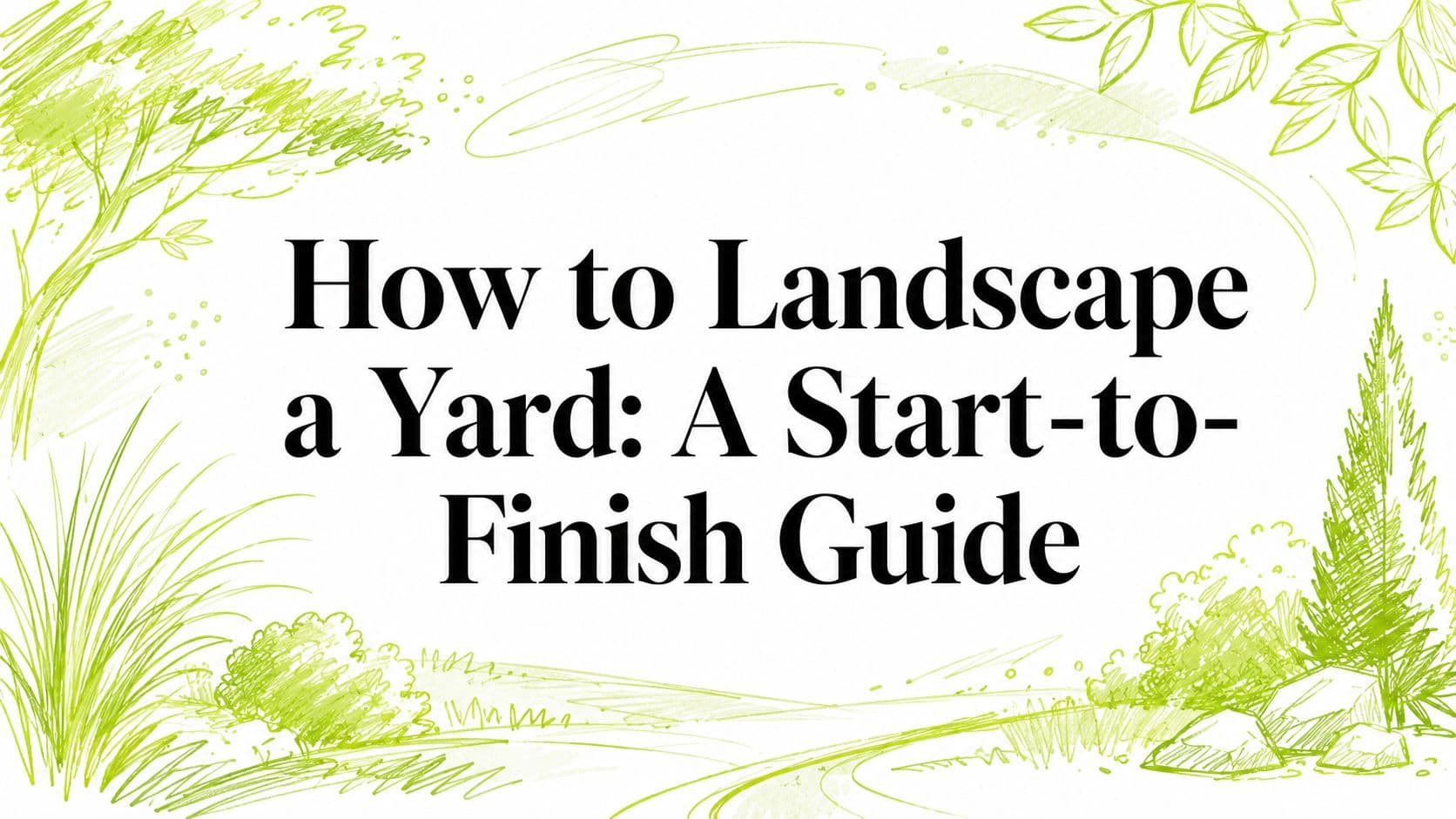 How to Landscape a Yard: A Start-to-Finish Guide