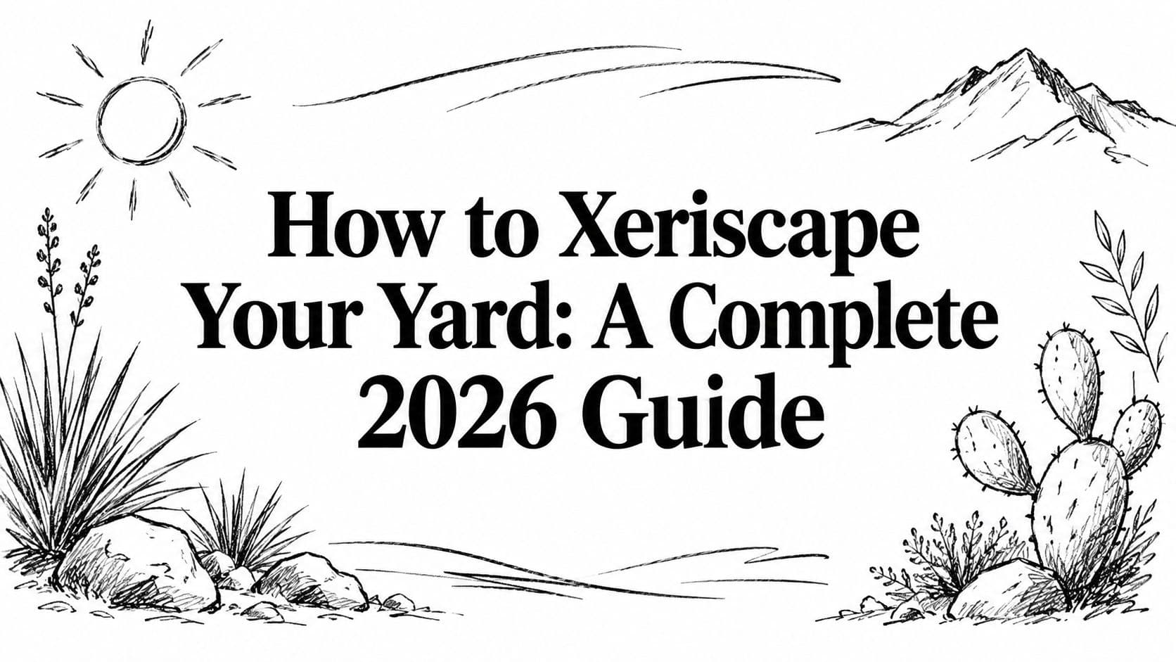 How to Xeriscape Your Yard: A Complete 2026 Guide