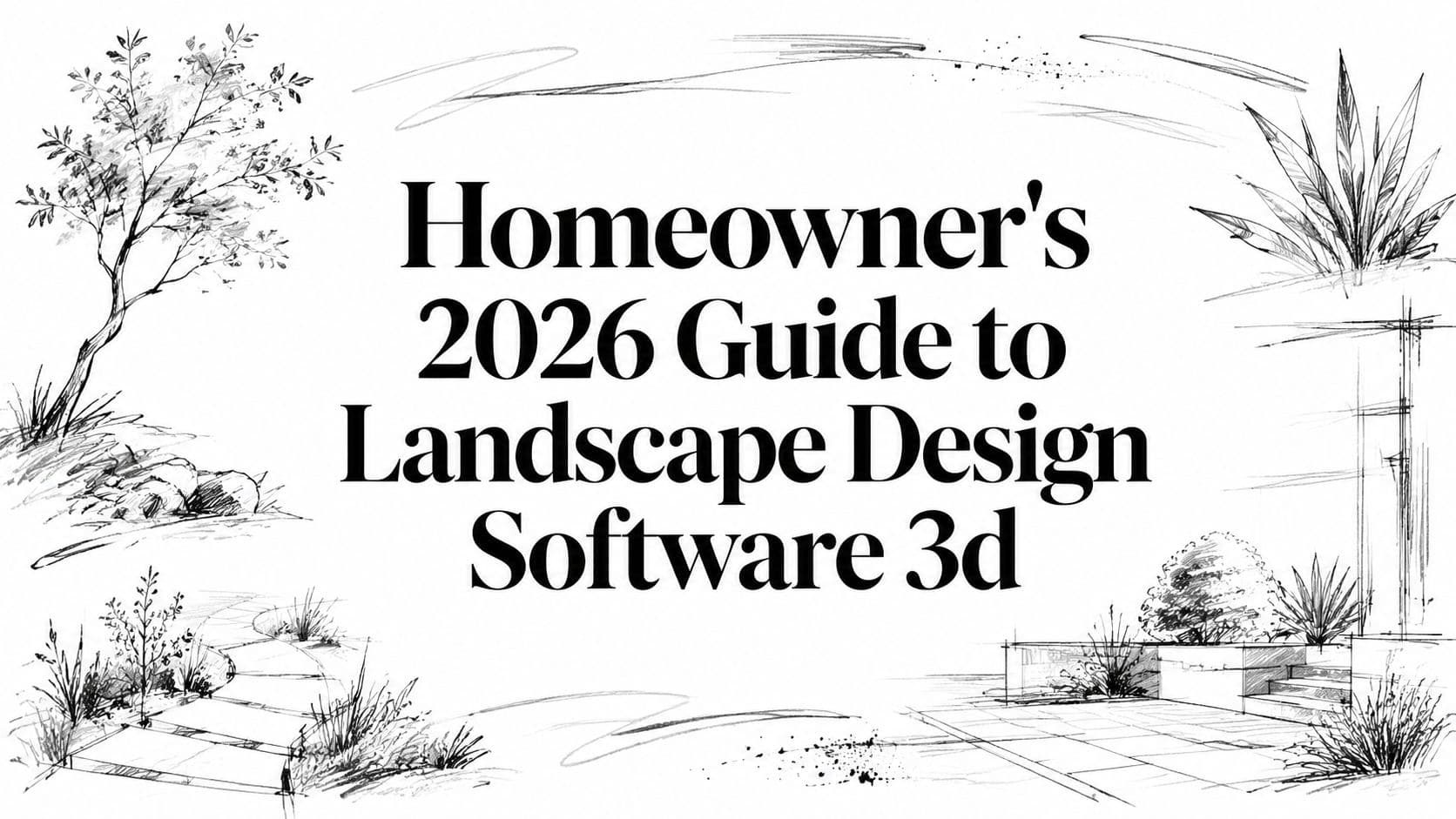 Homeowner's 2026 Guide to Landscape Design Software 3d