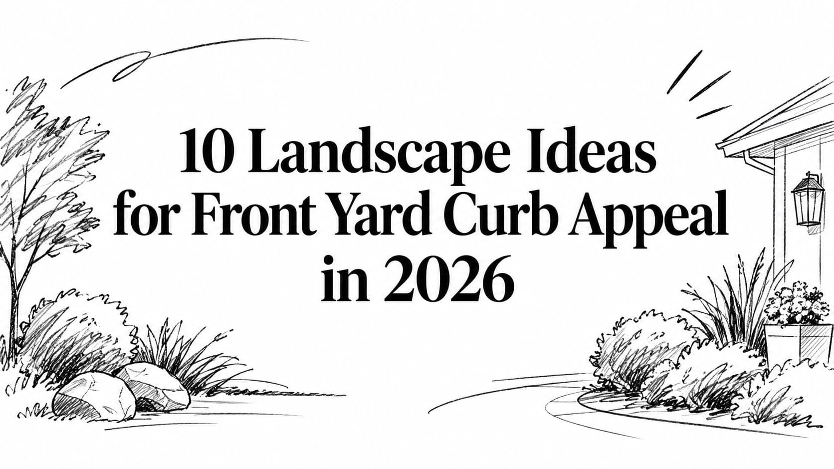 10 Landscape Ideas for Front Yard Curb Appeal in 2026