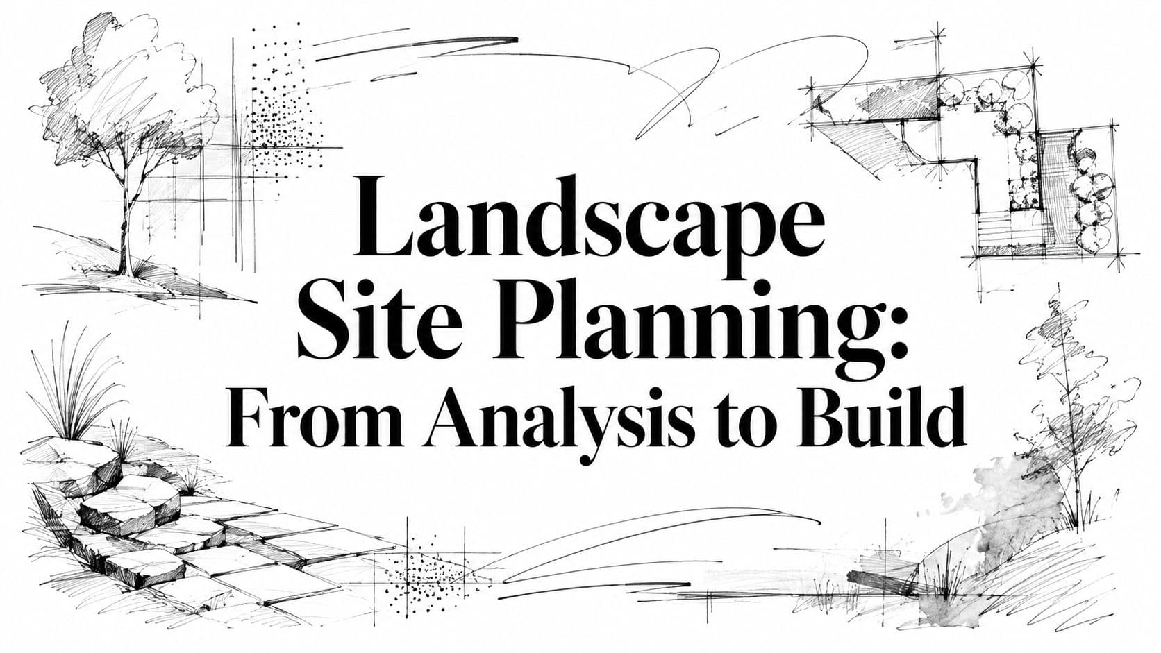 Landscape Site Planning: From Analysis to Build