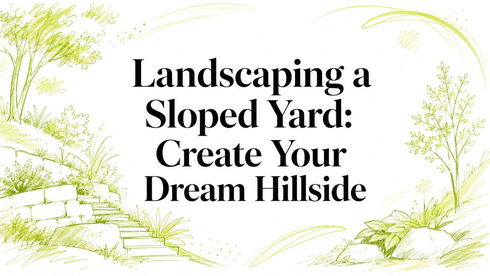 Landscaping a Sloped Yard: Create Your Dream Hillside