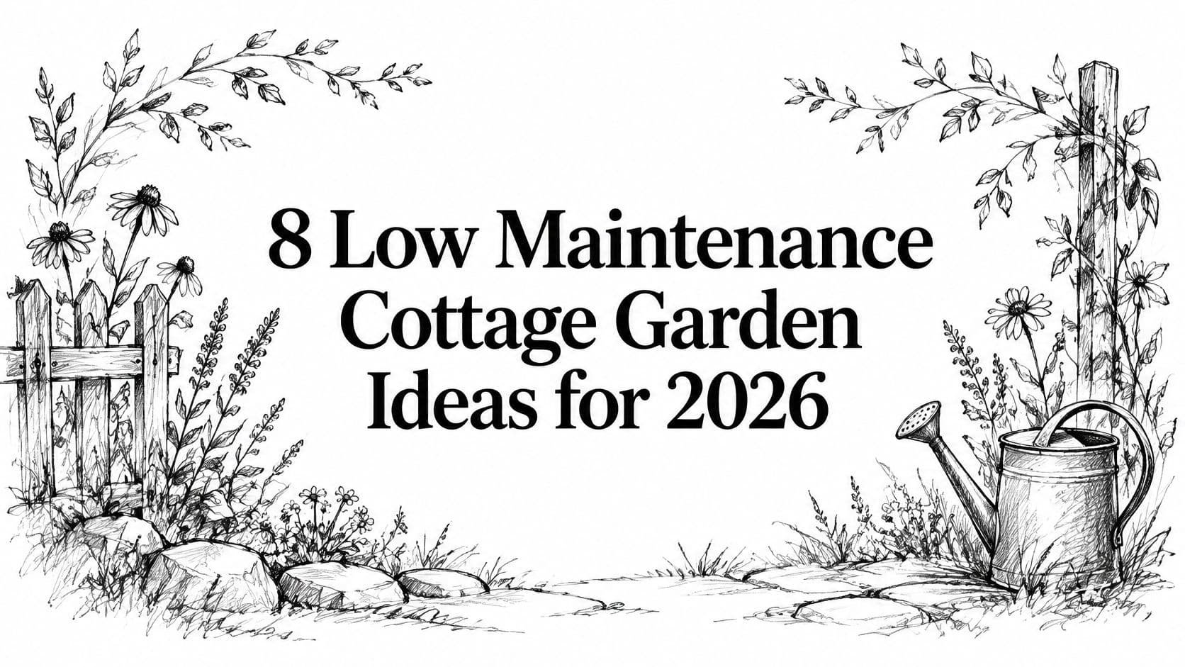 8 Low Maintenance Cottage Garden Ideas for 2026