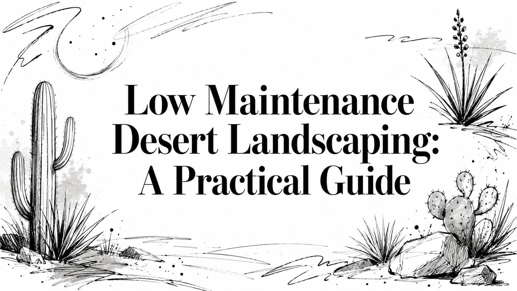 Low Maintenance Desert Landscaping: A Practical Guide
