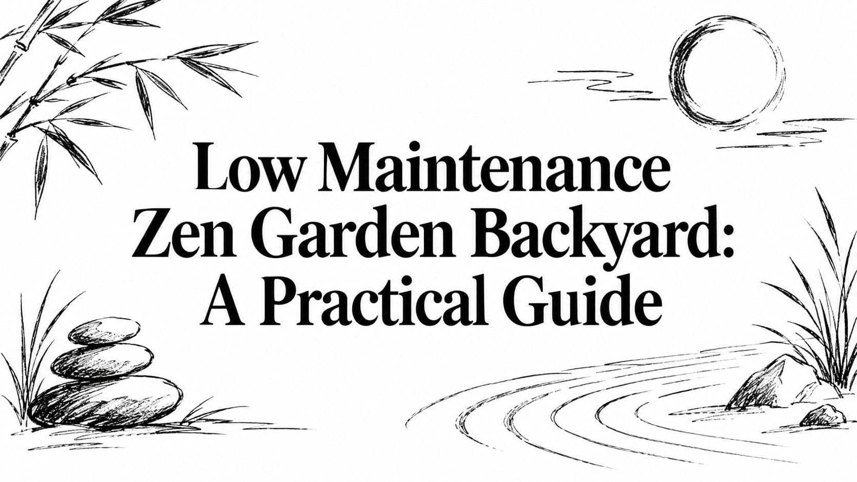 Low Maintenance Zen Garden Backyard: A Practical Guide