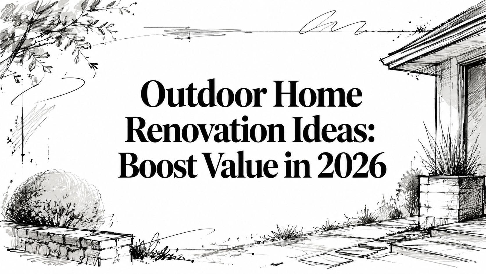 Outdoor Home Renovation Ideas: Boost Value in 2026