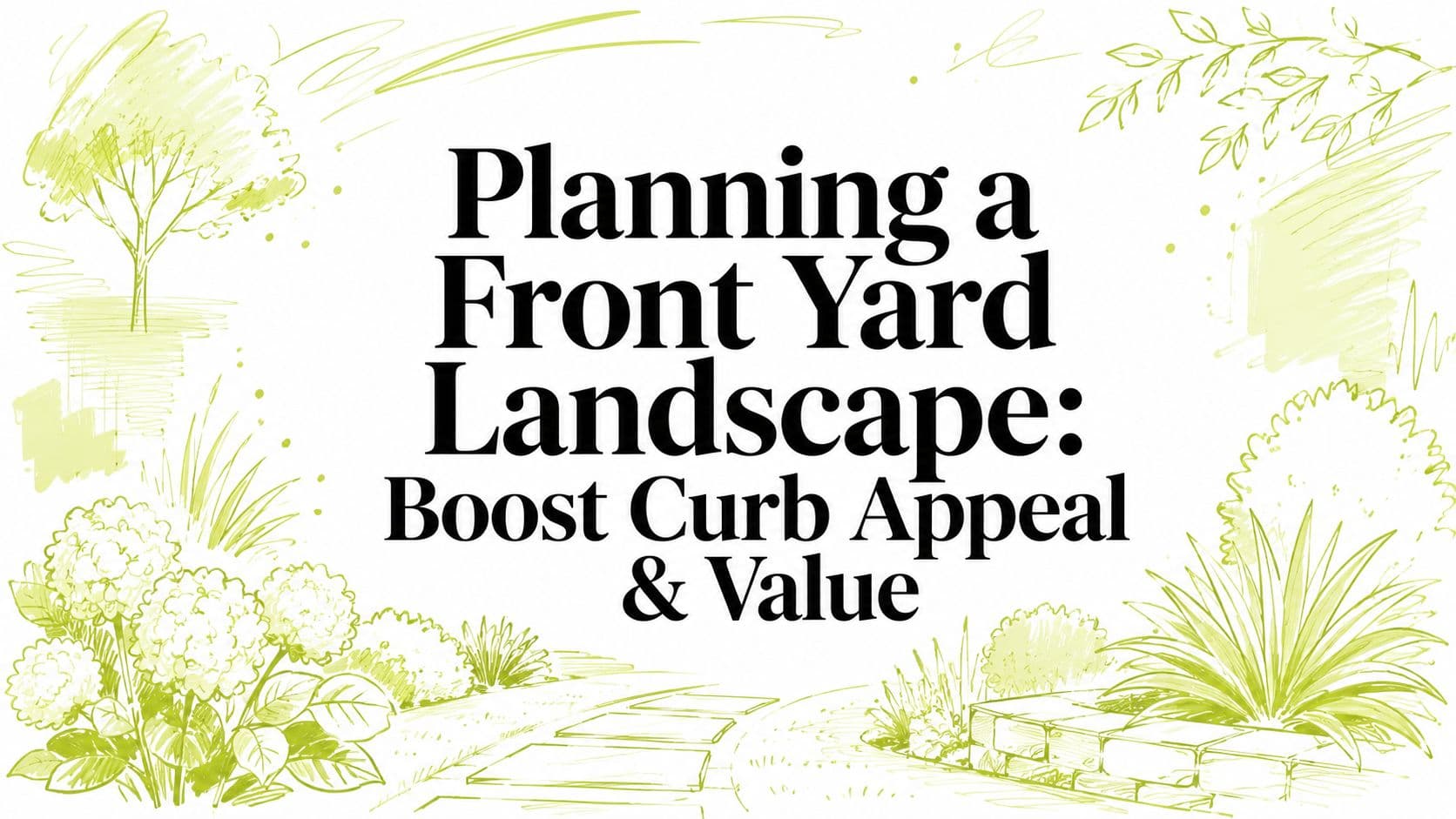 Planning a Front Yard Landscape: Boost Curb Appeal & Value
