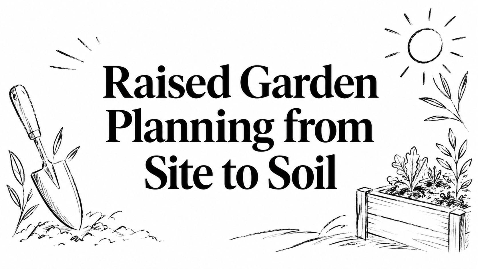 Raised Garden Planning from Site to Soil