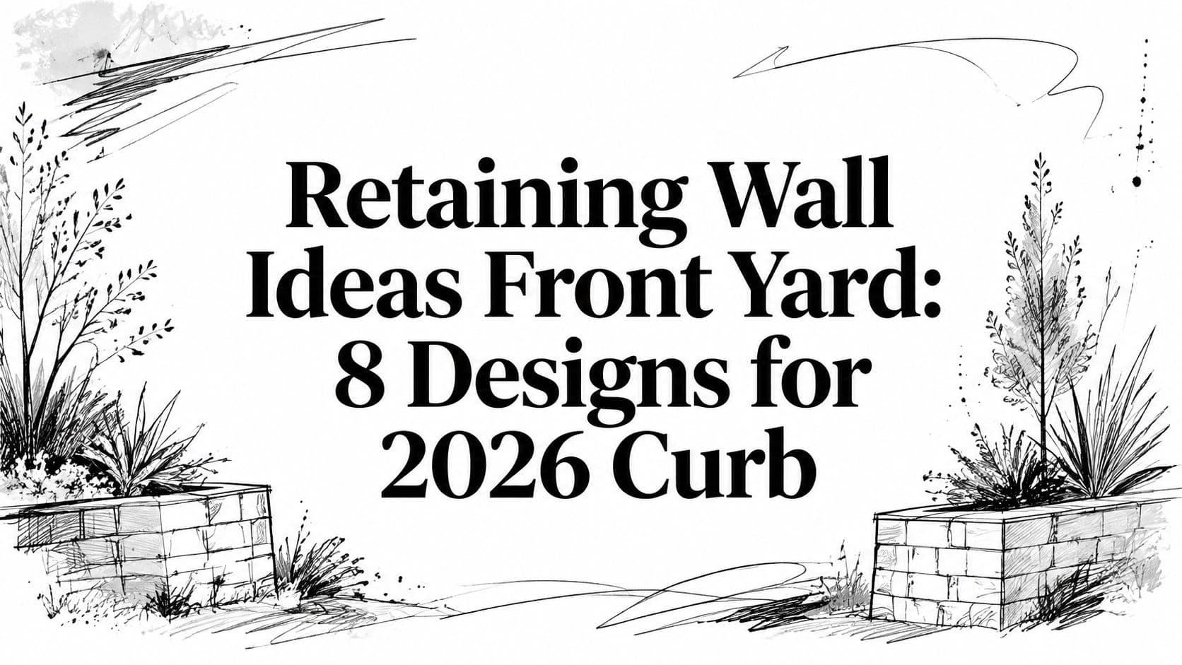 Retaining Wall Ideas Front Yard: 8 Designs for 2026 Curb