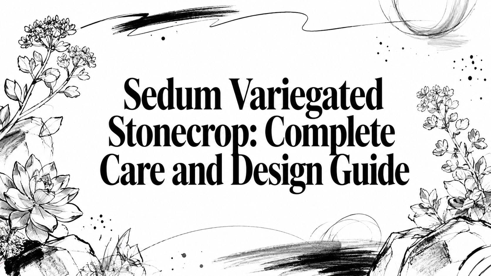 Sedum Variegated Stonecrop: Complete Care and Design Guide