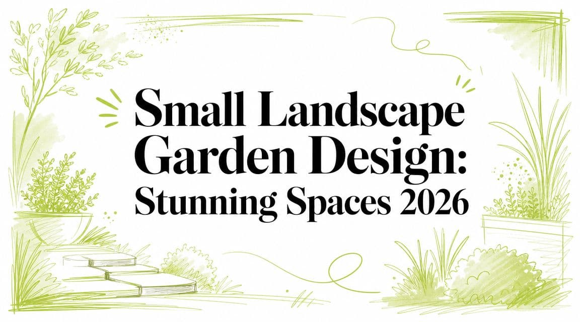 Small Landscape Garden Design: Stunning Spaces 2026