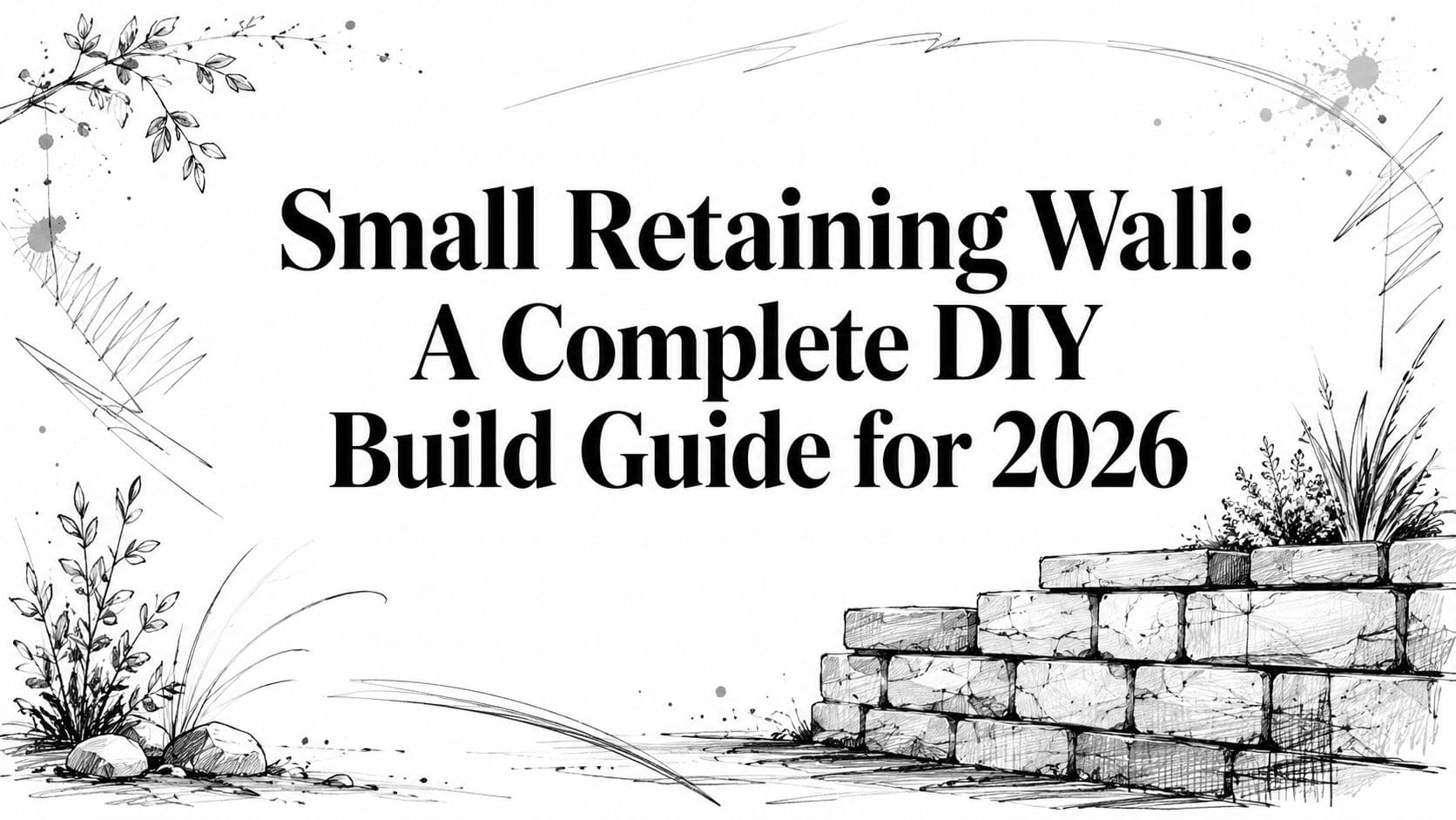 Small Retaining Wall: A Complete DIY Build Guide for 2026