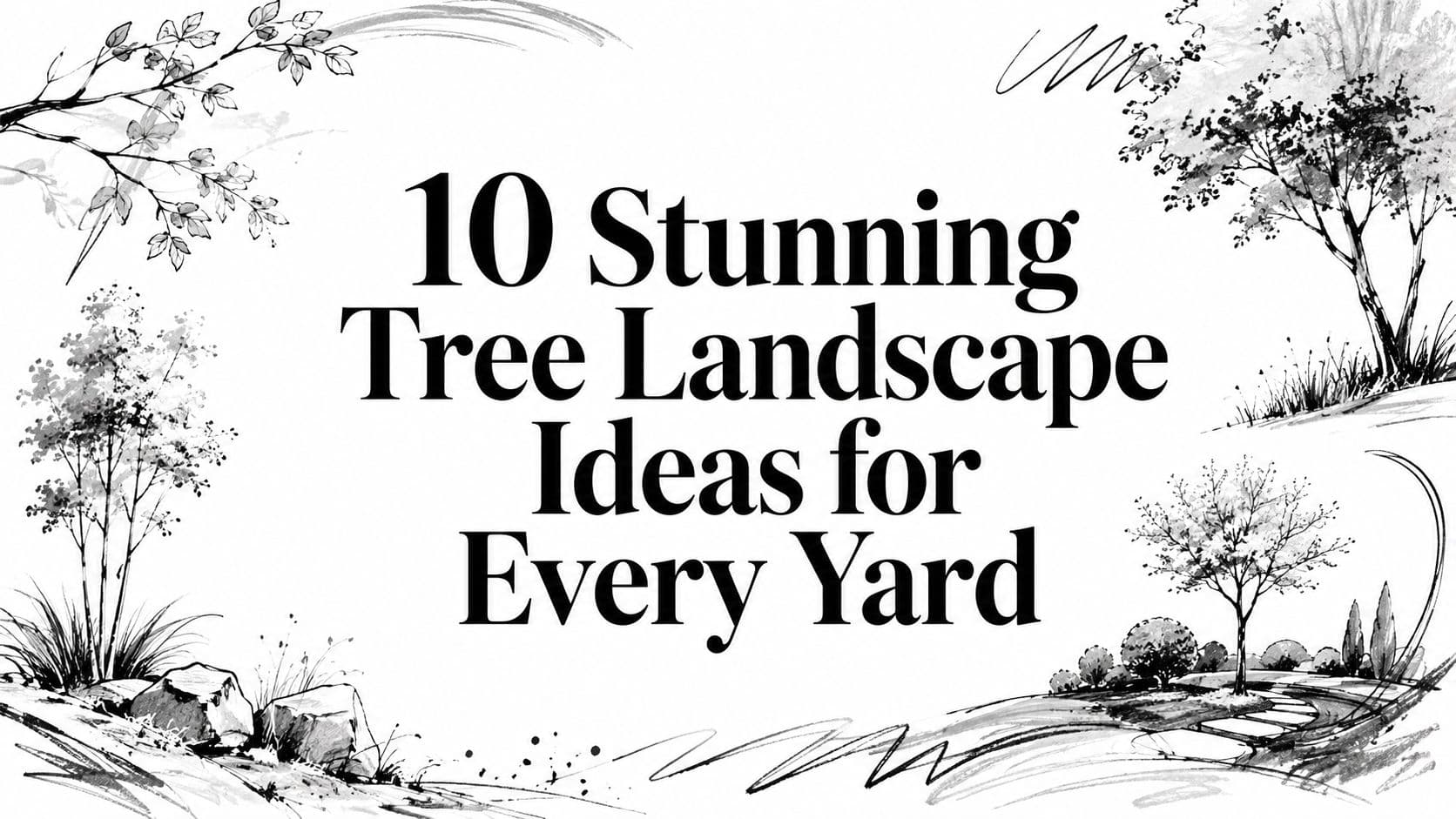 10 Stunning Tree Landscape Ideas for Every Yard