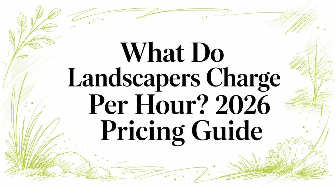 What Do Landscapers Charge Per Hour? 2026 Pricing Guide