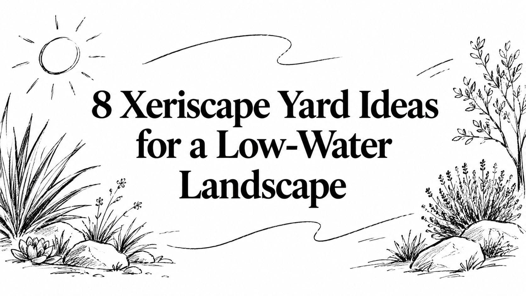 8 Xeriscape Yard Ideas for a Low-Water Landscape